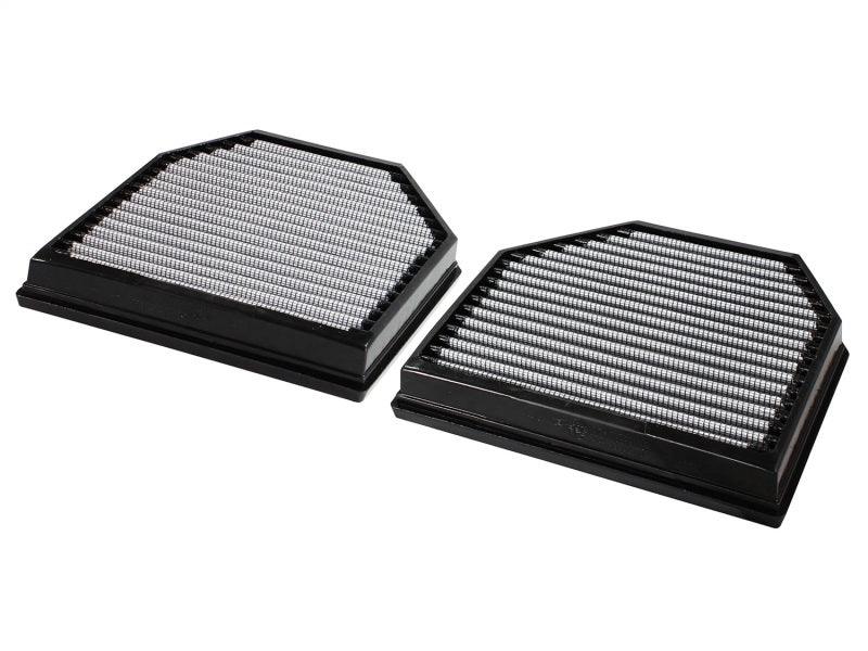 aFe MagnumFLOW OEM Replacement Air Filter PRO Dry S 2015 BMW M3/M4 (F80/F82) 3.0L S55 (tt) Qty. 2 - Corvette Realm