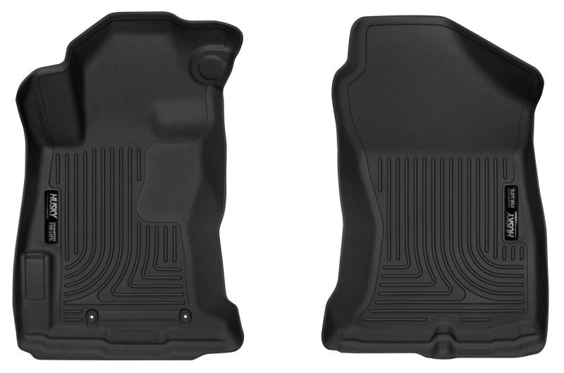 Husky Liners 2018 Subaru Crosstrek Black Front Floor Liners - Corvette Realm