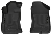 Load image into Gallery viewer, Husky Liners 2018 Subaru Crosstrek Black Front Floor Liners - Corvette Realm