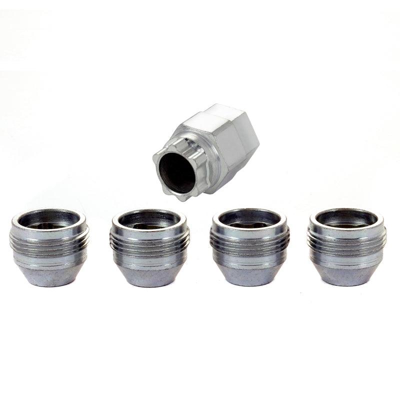 McGard Wheel Lock Nut Set - 4pk. (Under Hub Cap / Cone Seat) 1/2-20 / 3/4 & 13/16 Hex / .775in. L - Corvette Realm