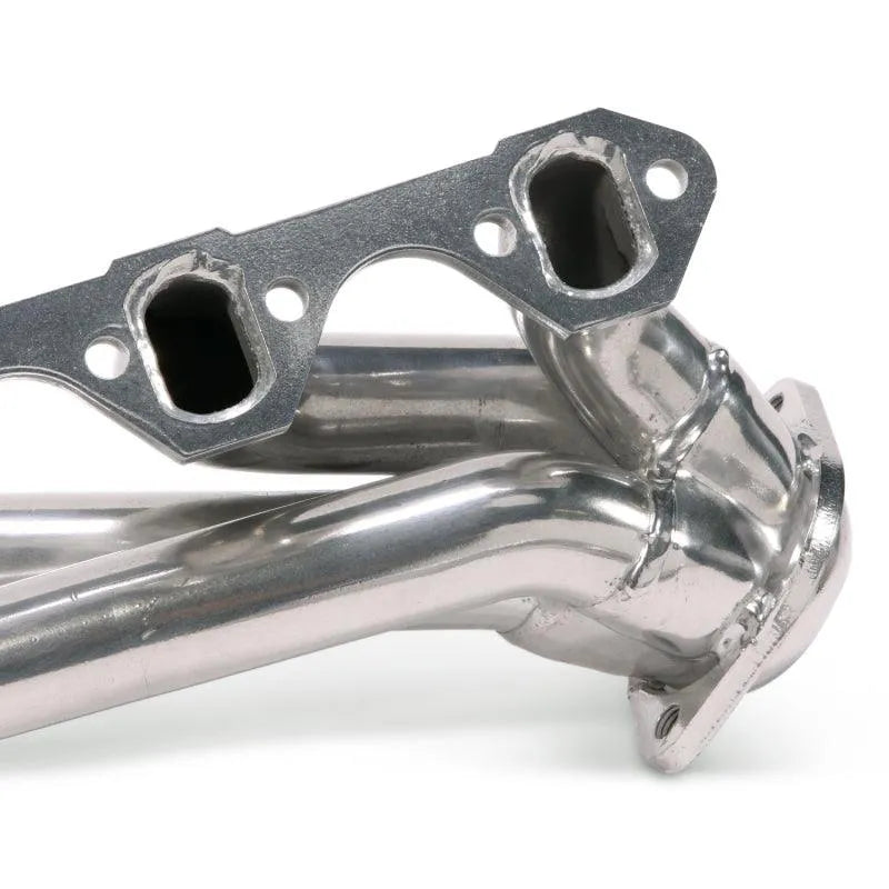 BBK 79-93 Mustang 5.0 Shorty Unequal Length Exhaust Headers - 1-5/8 Silver Ceramic - Corvette Realm