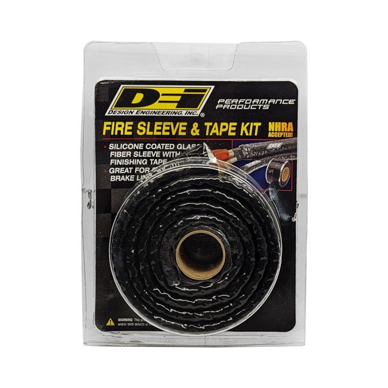 DEI Fire Sleeve and Tape Kit 5/8in I.D. x 3ft - Corvette Realm