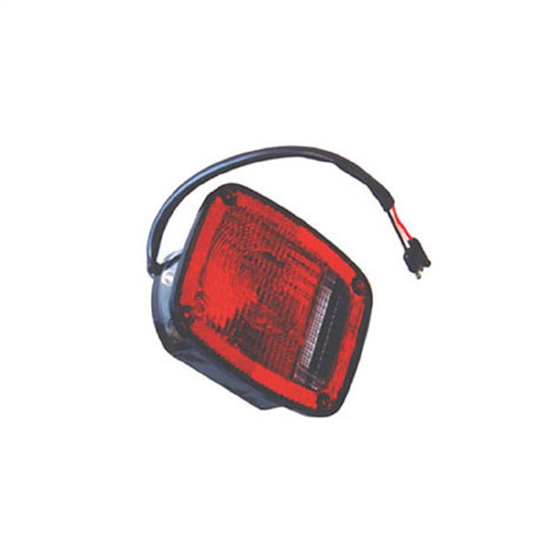 Omix Left Black Tail Lamp 76-80 Jeep CJ Models