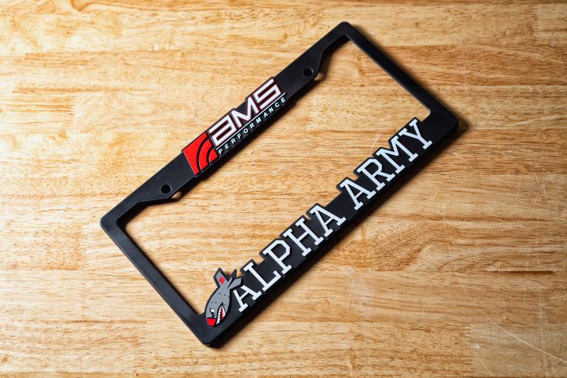 AMS Performance AMS / Alpha Army License Plate Frame - Corvette Realm