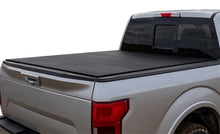 Load image into Gallery viewer, Access LOMAX Tri-Fold Cover Black Urethane Finish - 17+ Nissan Titan 5ft 6in Bed