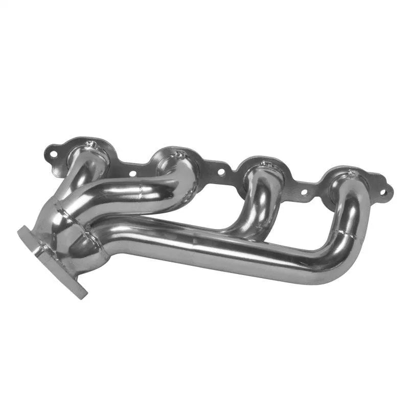 BBK 14-18 GM Truck 5.3/6.2 1 3/4in Shorty Tuned Length Headers - Polished Silver Ceramic - Corvette Realm