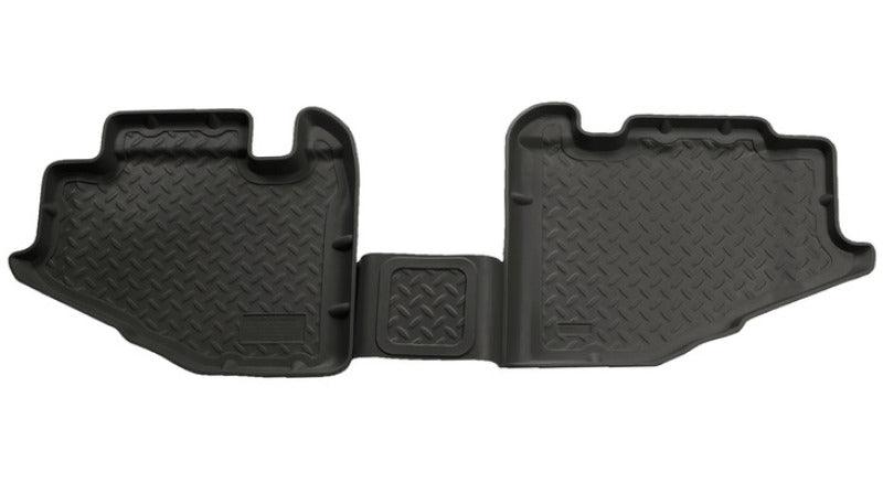 Husky Liners 97-05 Jeep Wrangler Classic Style 2nd Row Black Floor Liners - Corvette Realm