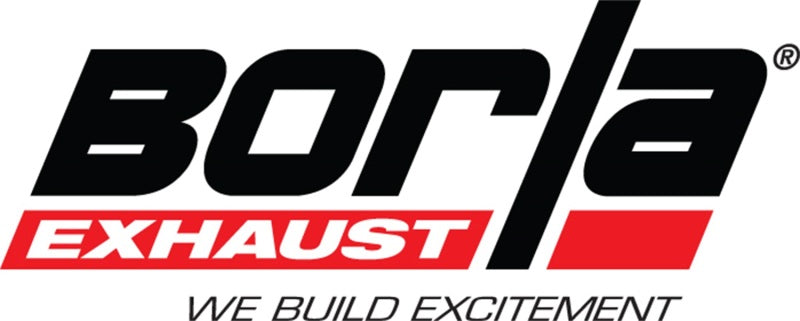 Borla 03-08 Nissan 350Z S Type Catback Exhaust - Black Chrome Tip