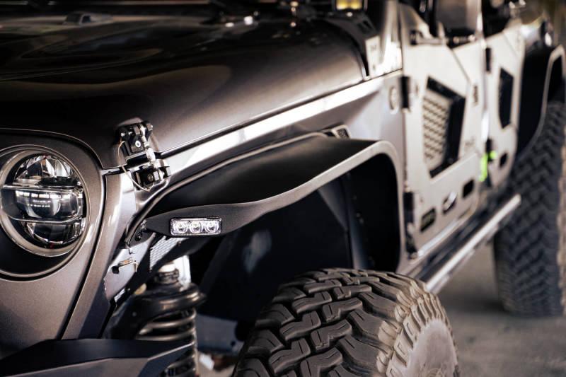 DV8 Offroad 18-23 Jeep Wrangler JL Slim Fender Flares - Corvette Realm