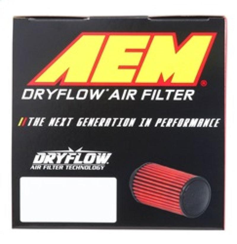 AEM DryFlow Air Filter AIR FILTER KIT 2.5in X 9in DRYFLOW - Corvette Realm