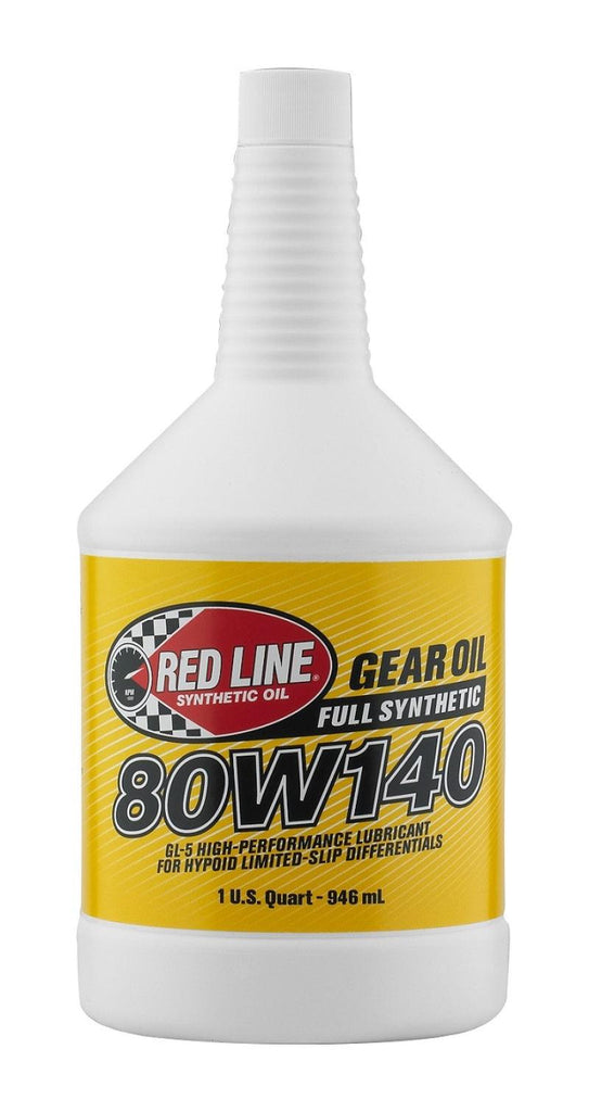 Red Line 80W140 GL-5 Gear Oil - Quart - Corvette Realm