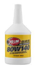 Load image into Gallery viewer, Red Line 80W140 GL-5 Gear Oil - Quart - Corvette Realm