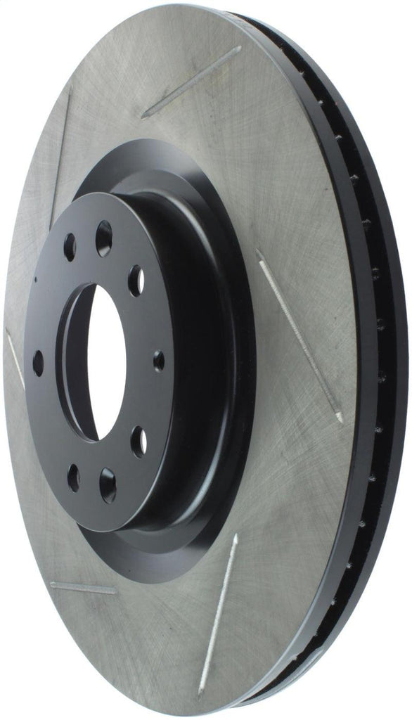 StopTech Power Slot 2003+ Mazda RX8 Slotted Right Front Rotor - SPORT SUSPENSION ONLY - Corvette Realm