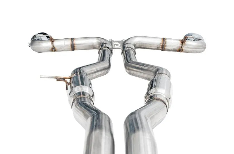 AWE Tuning 2020 Toyota Supra A90 Track Edition Exhaust - 5in Chrome Silver Tips - Corvette Realm