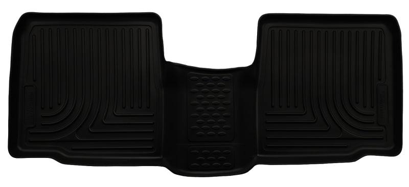 Husky Liners 2015 Ford Explorer WeatherBeater 2nd Row Black Floor Liner - Corvette Realm