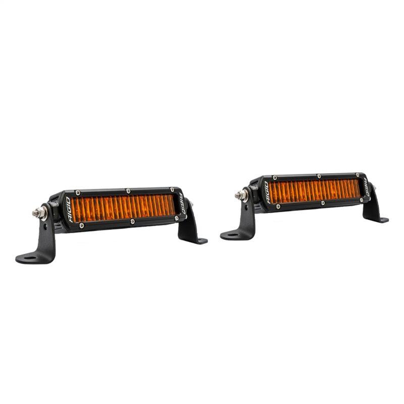 Rigid Industries SR-Series SAE 6in. w/ Amber PRO Lens (Pair) - Corvette Realm