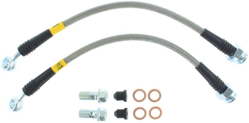 StopTech 03-07 Hummer H2 Stainless Steel Rear Brake Lines - Corvette Realm