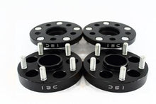 Load image into Gallery viewer, ISC Suspension 5x100 Hub Centric Wheel Spacers 15mm Black (Pair)