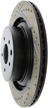 Load image into Gallery viewer, StopTech Infiniti G37 / Nissan 370Z SportStop Slotted &amp; Drilled Rear Right Rotor - Corvette Realm