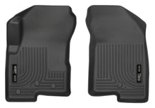 Load image into Gallery viewer, Husky Liners 07-12 Dodge Caliber / 07-12 Jeep Compass WeatherBeater Front Row Black Floor Liners - Corvette Realm