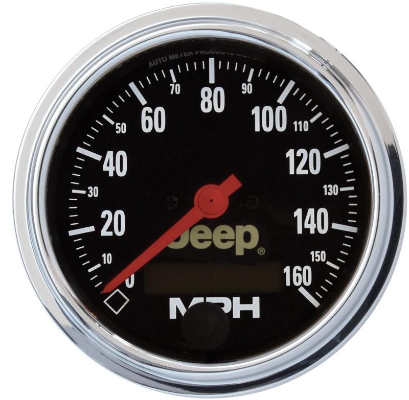 Autometer 87-96 Jeep Wrangler YJ 7pc Direct-Fit Dash Gauge Kit - Corvette Realm