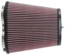 Load image into Gallery viewer, K&amp;N Universal Clamp-On Air Filter 3-1/8in Dual FLG  8-7/8in X 5-3/16 B 6-1/4in X 4IN T, 9inH W/STUD