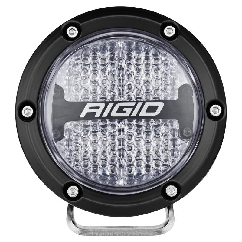 Rigid Industries 360-Series 4in LED Off-Road Diffused Beam - RGBW Backlight (Pair) - Corvette Realm