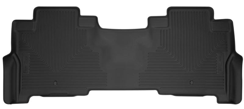 Husky Liners 18-22 Ford Expedition X-Act Contour Black Floor Liners (2nd Seat) - Corvette Realm