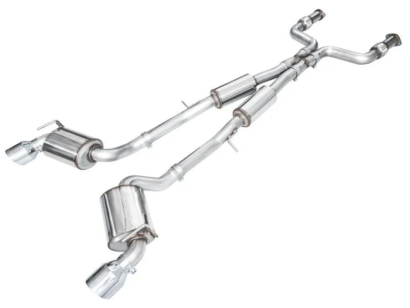 AWE 2023 Nissan Z RZ34 RWD Touring Edition Catback Exhaust System w/ Chrome Silver Tips - Corvette Realm