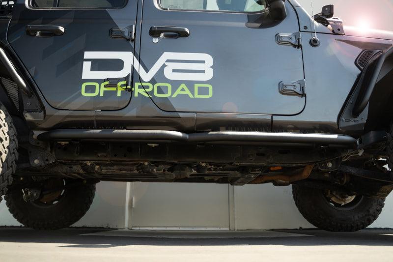 DV8 Offroad 18-23 Jeep Wrangler JL 4 Door Body/Pinch Weld Mounted Step - Corvette Realm