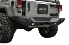 Load image into Gallery viewer, DV8 Offroad 07-18 Jeep Wrangler JK Full Length Rear Bumper w/ Lights - Corvette Realm