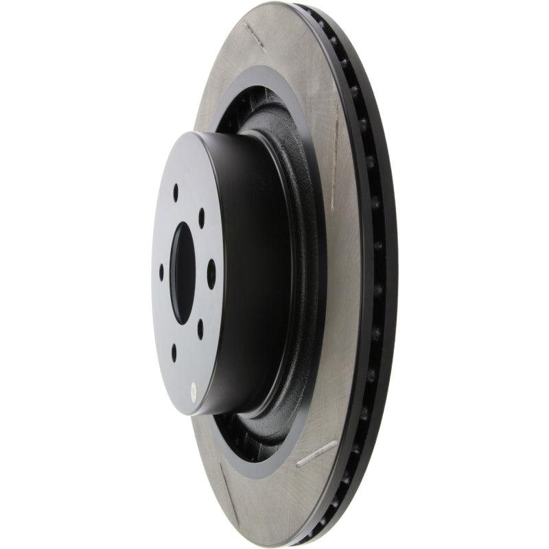 StopTech Power Slot Nissan 370z / Infiniti G37 SportStop Slotted Rear Left Rotor - Corvette Realm
