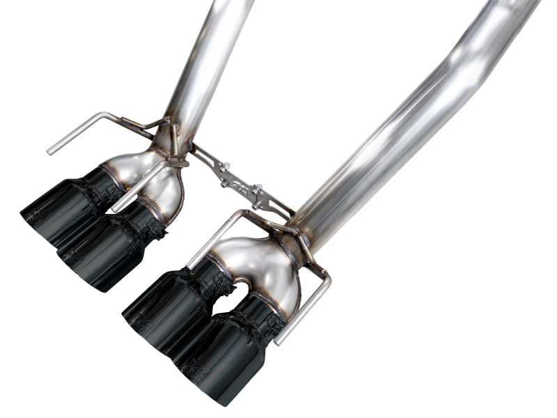 AWE Tuning 09-13 Chevrolet Corvette 6.2L Track Edition Axle-back Exhaust w/ Diamond Black Tips