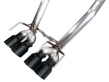Load image into Gallery viewer, AWE Tuning 05-07 C6 Chevrolet Corvette 6.0L Track Edition Axleback Exhaust w/ Diamond Black Tips