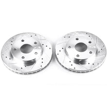 Load image into Gallery viewer, Power Stop 91-95 Toyota MR2 Front Evolution Drilled &amp; Slotted Rotors - Pair - Corvette Realm