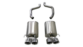 Corsa 09-13 Corvette (C6) 6.2L Polished Sport Axle-Back Exhaust w/4.5in Tips
