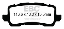Load image into Gallery viewer, EBC 13+ Acura RLX 3.5 Yellowstuff Rear Brake Pads - Corvette Realm