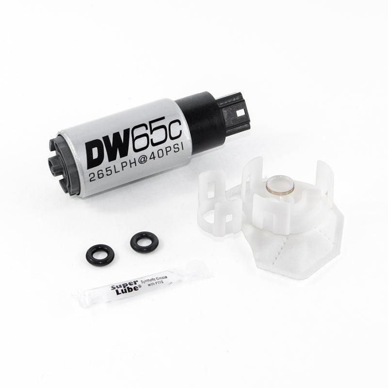 DeatschWerks 265 LPH Compact In-Tank Fuel Pump w/ Set Up Kit 08-15 Mitsu EVO X, 06-13 MazdaSpeed 3/6 - Corvette Realm