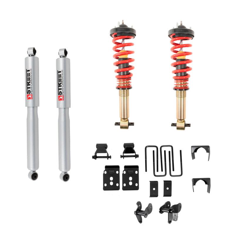 Belltech 2021+ Ford F-150 4WD Performance Coilover Kit - Corvette Realm