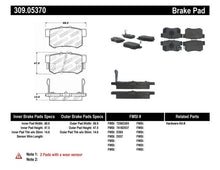 Load image into Gallery viewer, StopTech Performance 00-09 Honda S2000 / 92-07 Accord / 04-10 Acura TSX / 02-06 RSX Rear Brake Pads - Corvette Realm