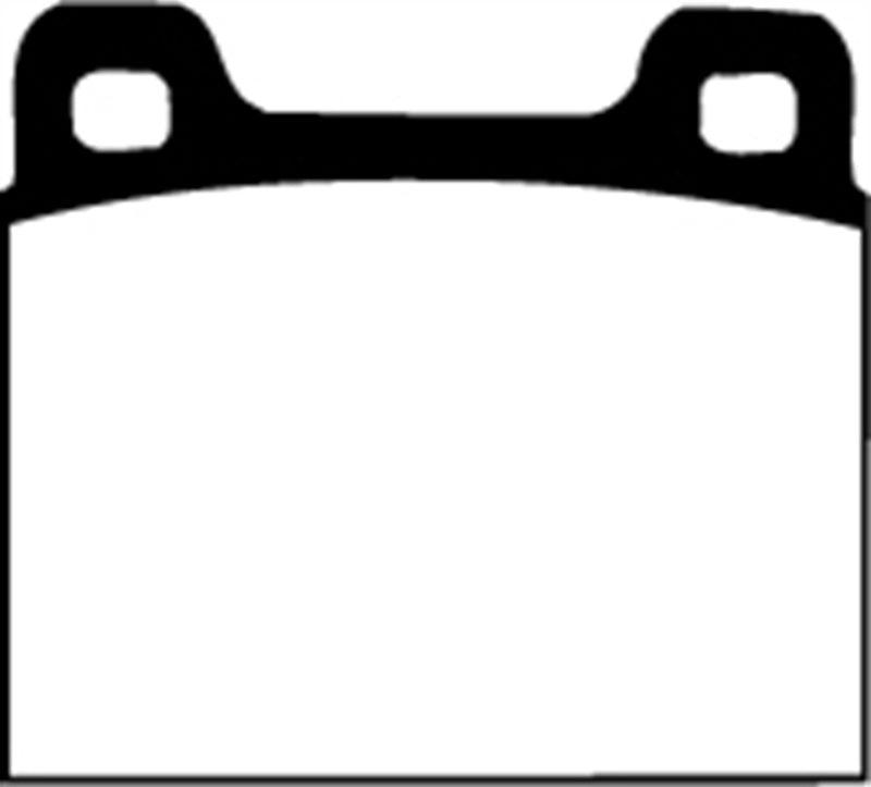EBC 73-77 Porsche 911 2.7L Redstuff Front/Rear Brake Pads - Corvette Realm