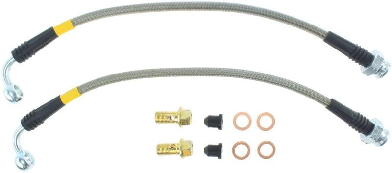 StopTech 03-07 350Z/G35 Stainless Steel Rear BBK Brake Lines - Corvette Realm