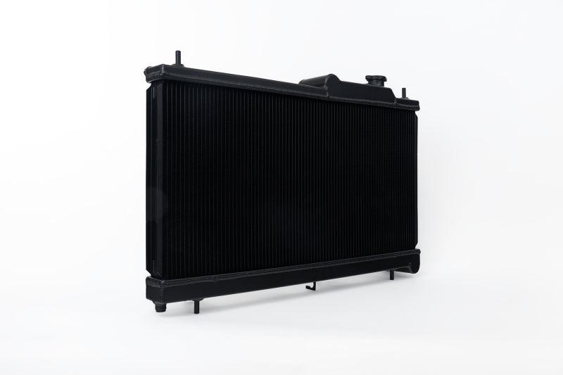 CSF 08-21 Subaru WRX/STI 2-Row 42mm Race-Spec All Aluminum Radiator - Black - Corvette Realm