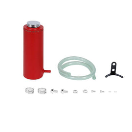 Mishimoto Aluminum Coolant Reservoir Tank - Wrinkle Red - Corvette Realm