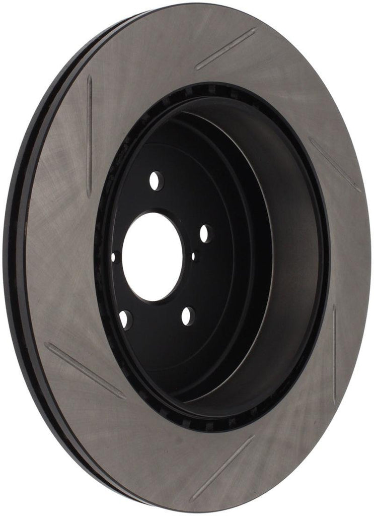 StopTech Power Slot 04 STi Rear Right Slotted Rotor - Corvette Realm