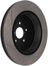 Load image into Gallery viewer, StopTech Power Slot 04 STi Rear Right Slotted Rotor - Corvette Realm