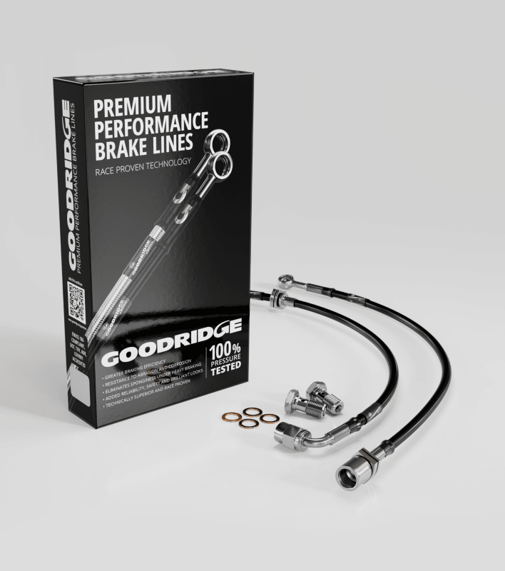 Goodridge 05-19 Chrysler 300 Stainless Steel Rear Brake Lines - Corvette Realm