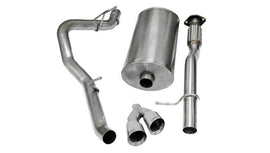Corsa 09-13 Chevrolet Suburban 1500 5.3L V8 Polished Sport Cat-Back Exhaust - Corvette Realm