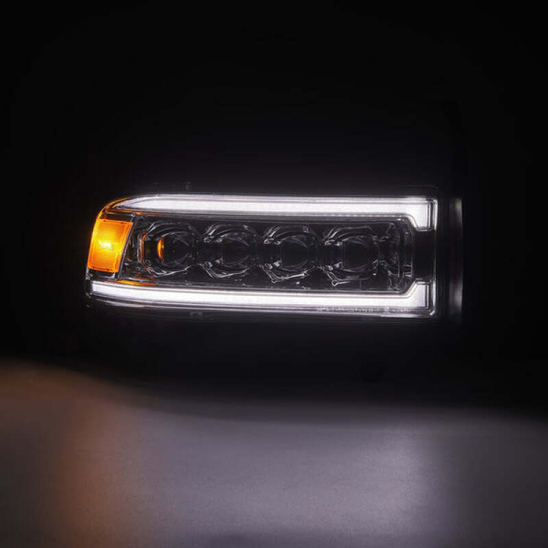 AlphaRex 94-01 Dodge Ram 1500 NOVA LED Headlights Chrome w/ Activ. Light Seq. Signal and SB DRL