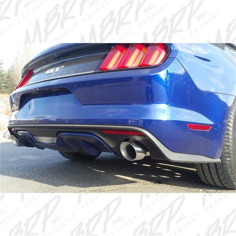 MBRP 2015-2017 Ford Mustang GT 5.0 2-1/2in Axle Back Kit 304 - 4in OD Tips Included